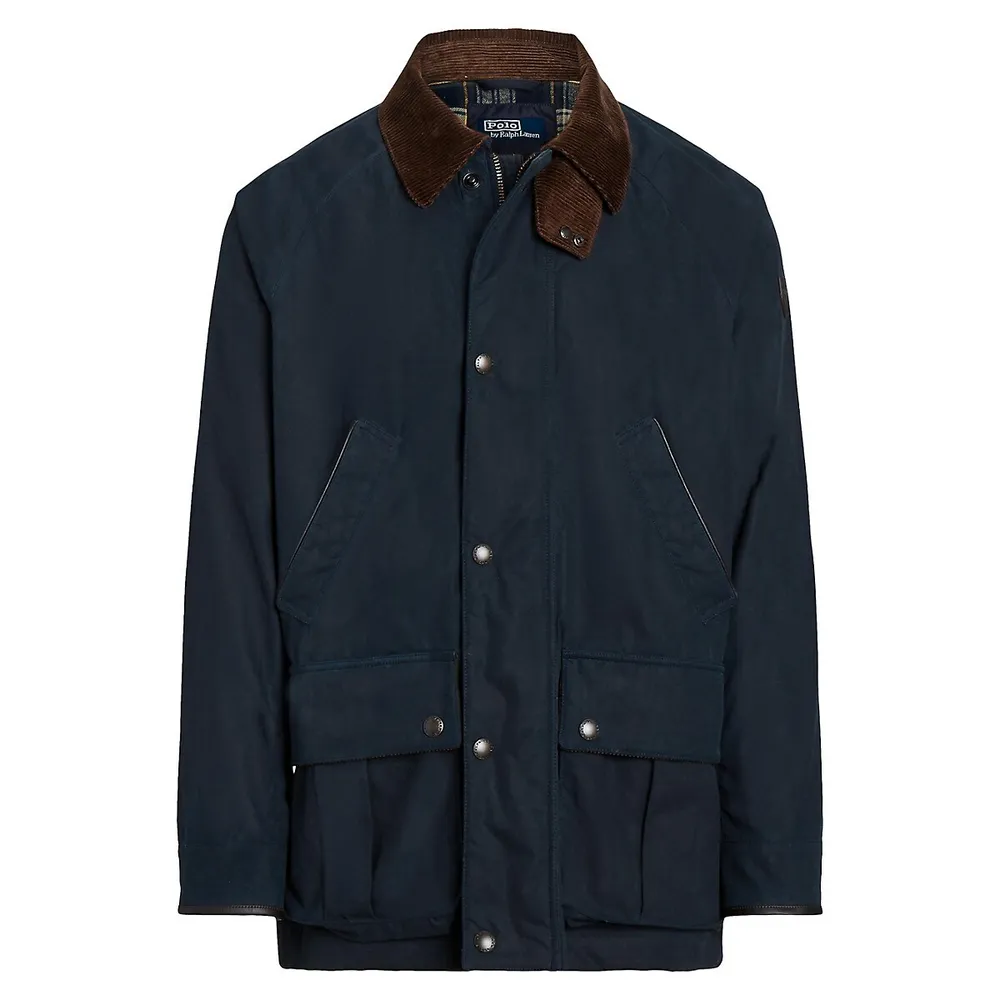 Unisex Oilcloth Car Coat