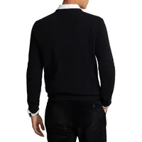 Dalmatian Intarsia-Knit Cashmere Sweater