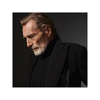 Cable-Knit Wool & Cashmere Turtleneck Sweater