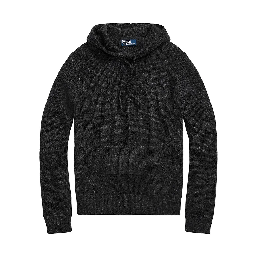 Washable Cashmere Hooded Sweater