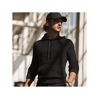 Washable Cashmere Hooded Sweater