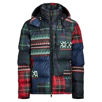 Printed Water-Repellent Down Jacket