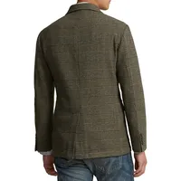 Modern-Fit Glen Plaid Twill Sportcoat