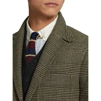 Modern-Fit Glen Plaid Twill Sportcoat