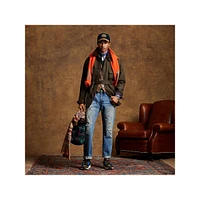 ​Classic-Fit Plaid Flannel Workshirt