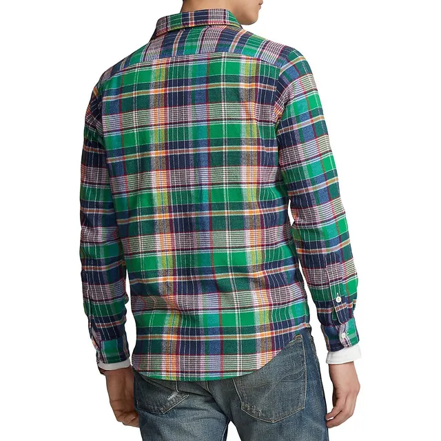 Polo Ralph Lauren Classic Fit Plaid Flannel Workshirt