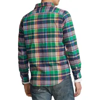 Classic Fit Plaid Flannel Workshirt