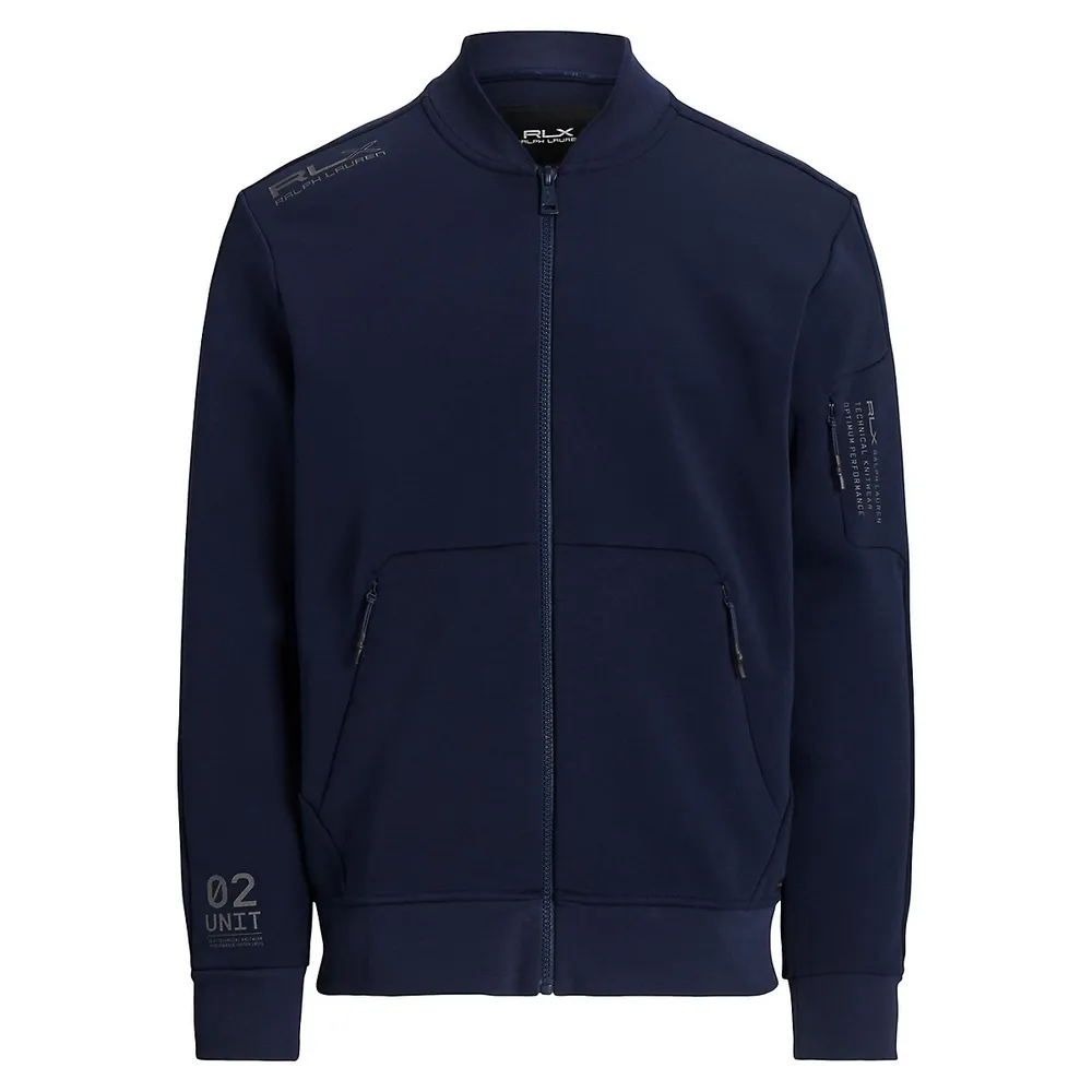 Water-Resistant Bomber Jacket