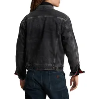 Reversible Denim-Flannel Trucker Jacket