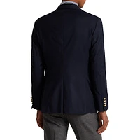 Modern-Fit Gabardine Blazer