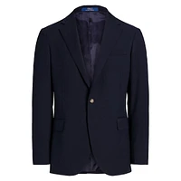 Modern-Fit Gabardine Blazer