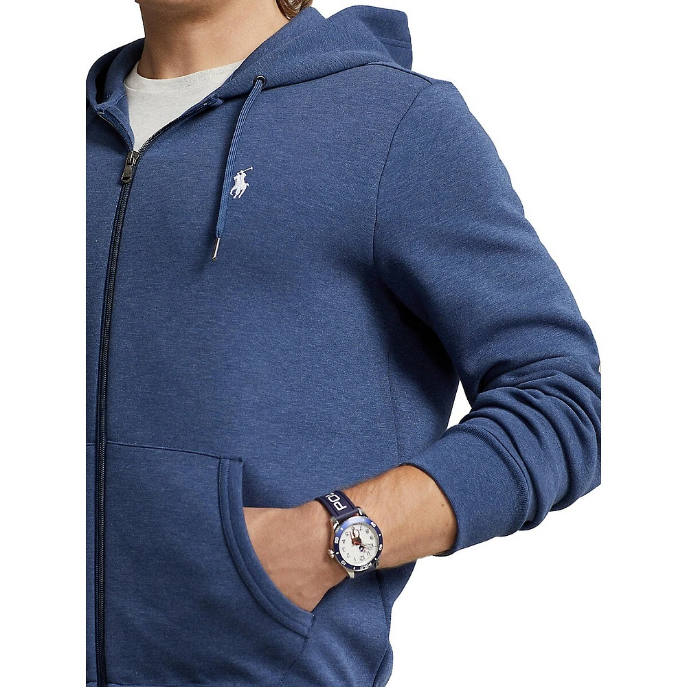 Double-Knit Full-Zip Hoodie