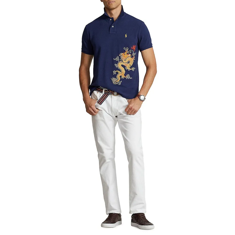 ​Lunar New Year Embroidered Polo Shirt