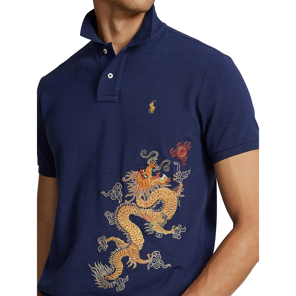 ​Lunar New Year Embroidered Polo Shirt