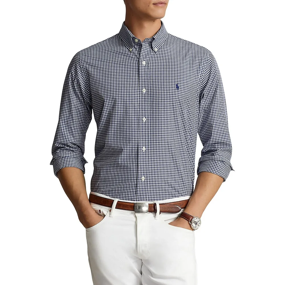 Classic-Fit Poplin Shirt