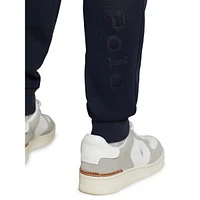 Logo Double-Knit Jogger Pants