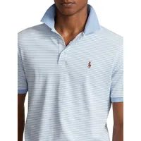 Classic-Fit Striped Cotton Polo Shirt