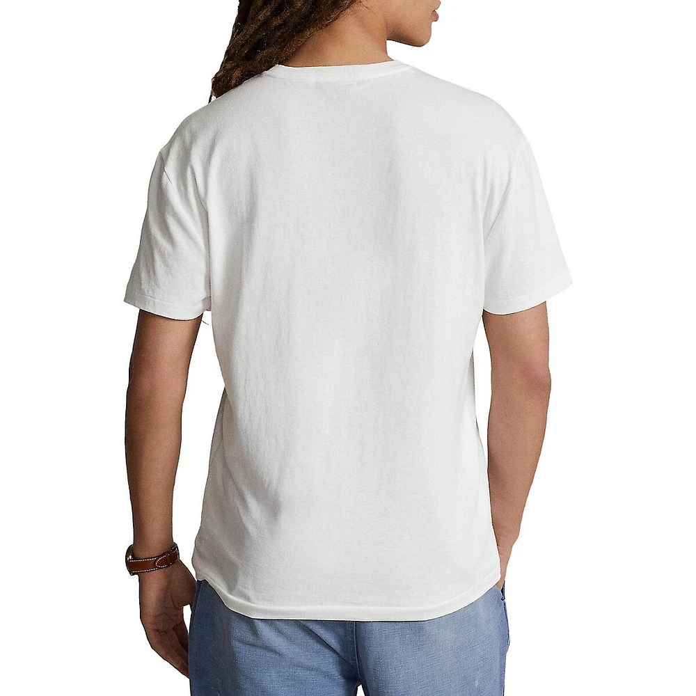 ​Classic-Fit Sailboat Jersey T-Shirt