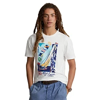 ​Classic-Fit Sailboat Jersey T-Shirt