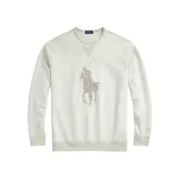 Big & Tall Pony Double-Knit Sweatshirt