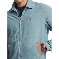 Indigo Chambray Jacket