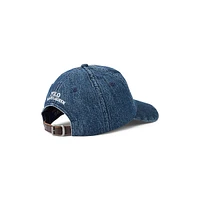 Polo Bear Denim Ball Cap