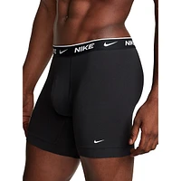 Essential Cotton Stretch 3-Pack Boxer Briefs Set