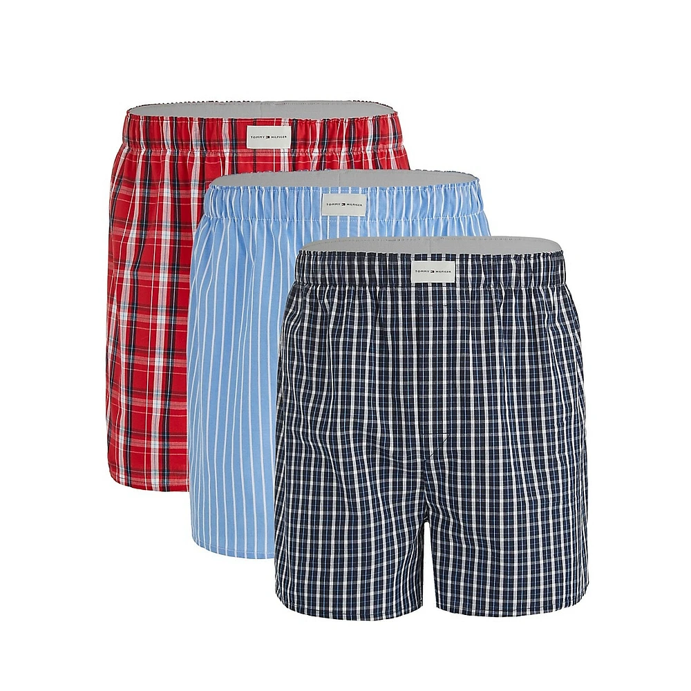 3-Pack Cotton Classic Woven Boxers