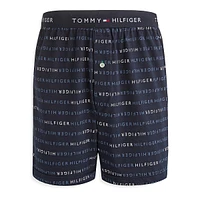 Logo-Stripe Knit Boxers