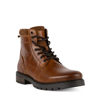 Men's Mojo Side-Zip Leather Boots