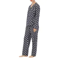 2-Piece Floral-Print Pyjama Set