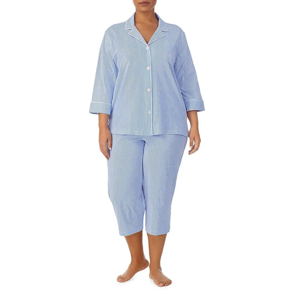 2-Piece Capri PJ Set