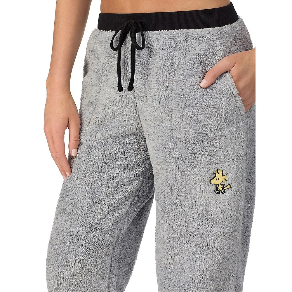 Woodstock Plush Jogger-Style Pyjama Pants