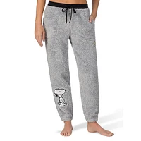 Woodstock Plush Jogger-Style Pyjama Pants