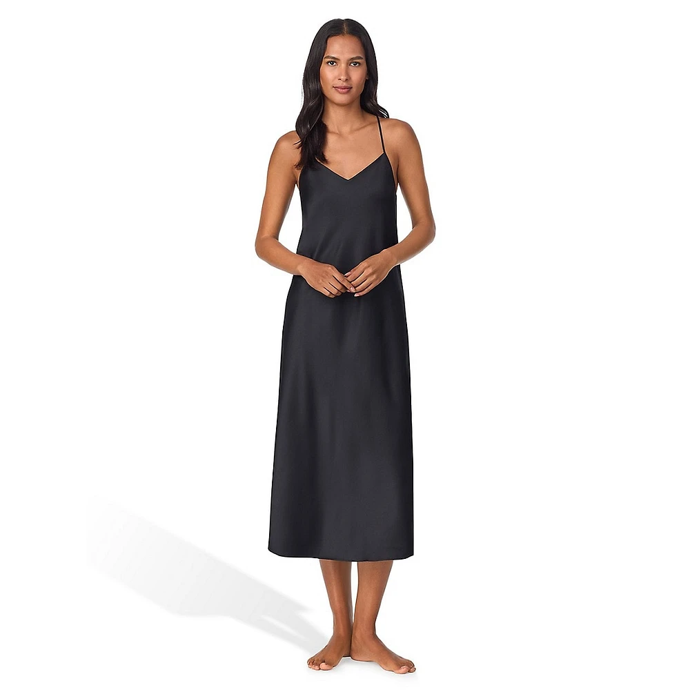 Satin Slip-Style Nightgown