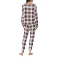 Long Sleeve Crew Neck Top & Jogger Pant Pyjama Set