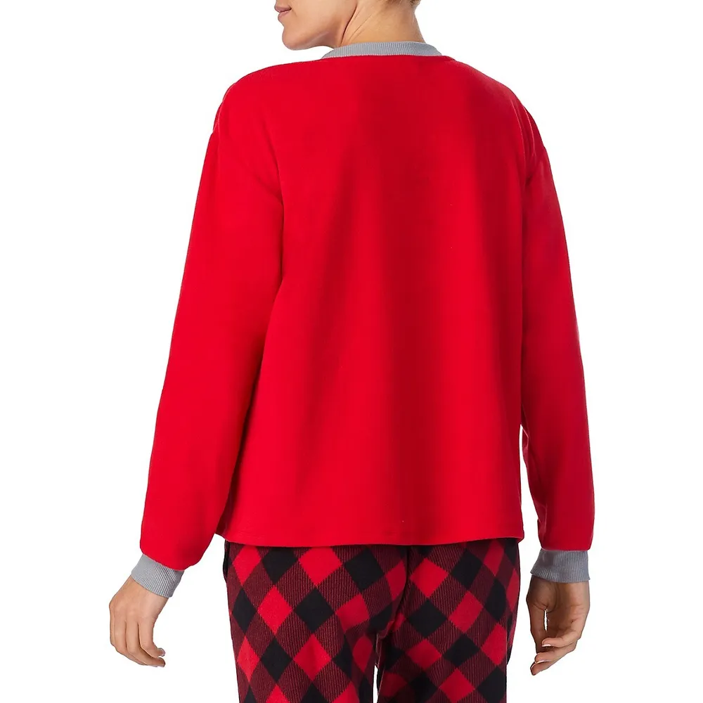 Plush Pullover Sleep Top