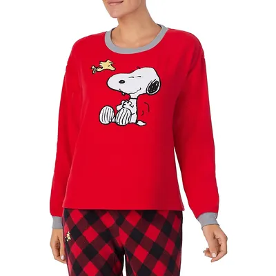 Plush Pullover Sleep Top