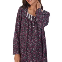 Floral Short Nightgown