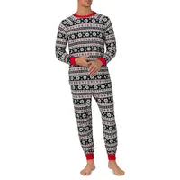 Men's 2-Piece Printed Jogger Pyjama Set