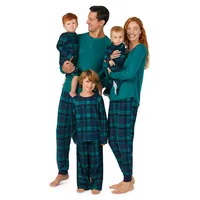 Women's Sweater-Knit Henley Pyjama Top