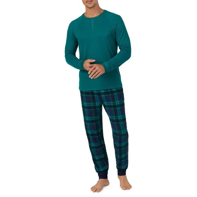 Men's Sweater-Knit Pyjama Top