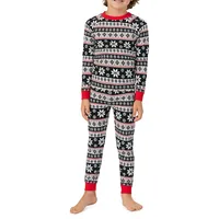 Kid's 2-Piece Printed Pyjama Set