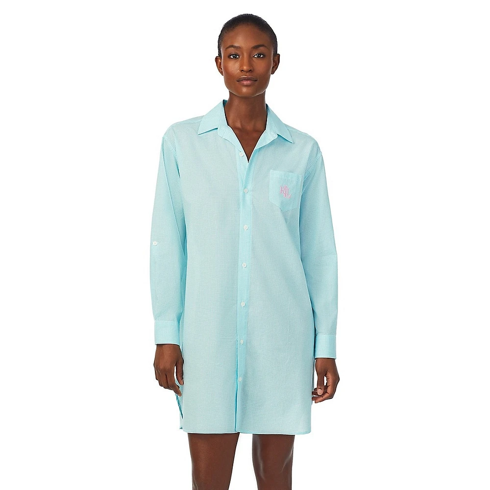 Long-Sleeve His Sleepshirt