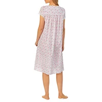 Floral Cotton Lawn Waltz Nightgown