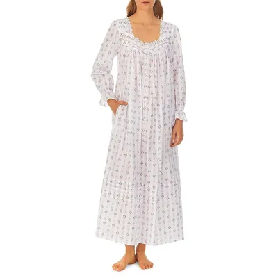 Floral Lawn Nightgown