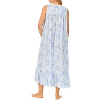 Floral Cotton Lawn Ballet Nightgown