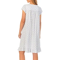 Floral Cotton Jersey Nightgown