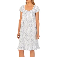 Floral Cotton Jersey Nightgown