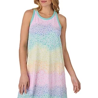 Sleeveless Racerback Midi Nightgown